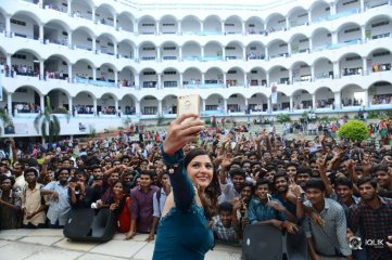 Mahnubhavudu Movie 2nd Song Launch At Vignan College